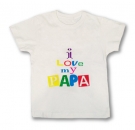 Camiseta I LOVE MY PAPA WMC