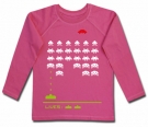 Camiseta SPACE INVADERS PINK CHML 