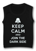 Camiseta sin mangas KEEP CALM AND Enjoy the Dark side! TB