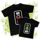 Camiseta PAPA OFF + Camiseta NIOS ON BC 