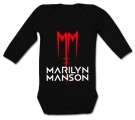 Body beb MARILYN MANSON (Classic logo) BL  