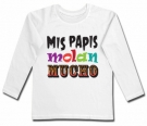 Camiseta MIS PAPIS MOLAN MUCHO WL