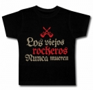Camiseta LOS VIEJOS ROCKEROS NUNCA MUEREN BC