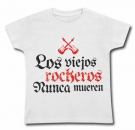 Camiseta LOS VIEJOS ROCKEROS NUNCA MUEREN WC