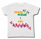 Camiseta MENOS MIRAR Y MS ACHUCHONES WC