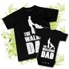 Camiseta PAPA walking DAD + Body walking DAD BC