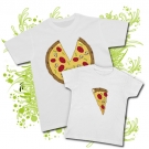 Camiseta PAPA PIZZA + Camiseta PORCIN PIZZA WC