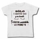 Camiseta SLO 5 MINUTOS MS Y ME LEVANTO..WC
