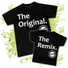 Camiseta PAPA THE ORIGINAL + Camiseta THE REMIX BC