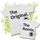 Camiseta PAPA THE ORIGINAL + Camiseta THE REMIX WC