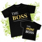 Camiseta THE BOSS + Camiseta THE MINI BOSS BC