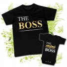Camiseta THE BOSS + Body THE MINI BOSS BC