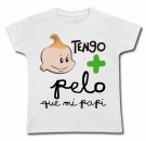 Camiseta TENGO + PELO QUE MI PAPI 