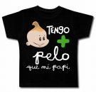 Camiseta TENGO + PELO QUE MI PAPI BC