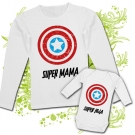 Camiseta SUPER MAMA + Body SUPER HIJA WL