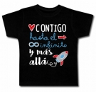 Camiseta CONTIGO HASTA EL INFINITO Y MS ALL BC