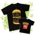 Camiseta PAPA KING SIZE + Camiseta KIDS SIZE BC