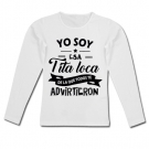 Camiseta para mujer YO SOY ESA TITA LOCA... WL