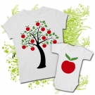 Camiseta MAMA APPLE TREE + Body APPLE