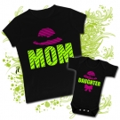 Camiseta MAMA MOM + Body DAUGHTER