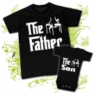 Camiseta THE FATHER (PADRE) + Body THE SOON (HIJO)