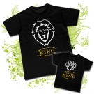 Camiseta PAPA KING LEN + Camiseta FUTURE KING