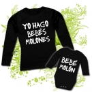 Camiseta Mama YO HAGO BEBS MOLONES + Body BEB MOLN
