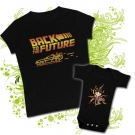 Camiseta MAMA BACK TO THE FUTURE + Body McFly (coche)