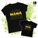 Camiseta La Mejor MAM de la Galaxia + Camiseta La Mejor HIJA de la Galaxia (Da & Noche)