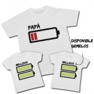 Camiseta PAP + Camiseta MELLIZOS (Bateria)
