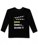 Camiseta LUCES, CAMA Y ACCIN !!  