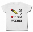 Camiseta 24, 7, 365 MAMA