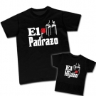 Camiseta EL PADRAZO + Camiseta LA HIJAZO