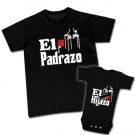 Camiseta EL PADRAZO + Body HIJAZO