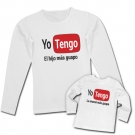 Camiseta YO TENGO EL HIJO MS GUAPO + Camiseta YO TENGO LA MAM MS GUAPA