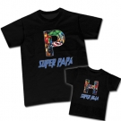 Camiseta SUPER PAP + Camiseta HIJA