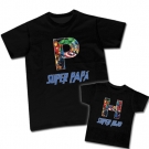 Camiseta SUPER PAP + Camiseta HIJO