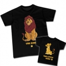 Camiseta THE KING + Camiseta THE LITTLE KING (El Rey Len)