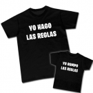 Camiseta YO HAGO LAS REGLAS - Camiseta YO ROMPO LAS REGLAS