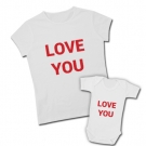 Camiseta madre LOVE YOU - Body LOVE YOU