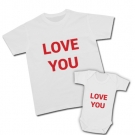 Camiseta padre LOVE YOU - Body LOVE YOU