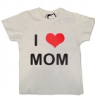 Camiseta I LOVE MOM WHITE WMC