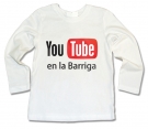 YOU TUBE EN LA BARRIGA!! WML T-SHIRT