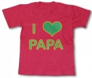 Camiseta I LOVE PAPA GREEN FMC 