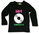 Camiseta SOY ROCKERO VINILO FBML