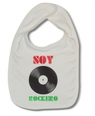 Babero SOY ROCKERO VINILO W.