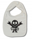 Babero ROCK ON SKULL W. 