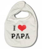 I LOVE PAPA WW. BIB