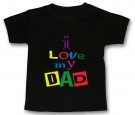 Camiseta I LOVE MY DAD BMC