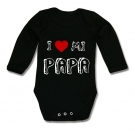 Body beb� I LOVE MI PAPA BML 